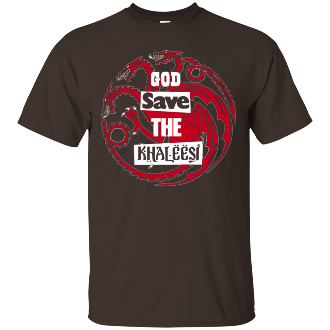 T-Shirts Dark Chocolate / Small God save T-Shirt