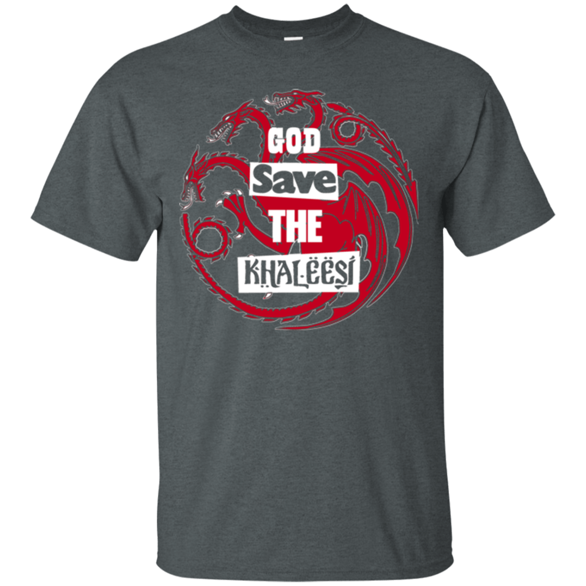 T-Shirts Dark Heather / Small God save T-Shirt