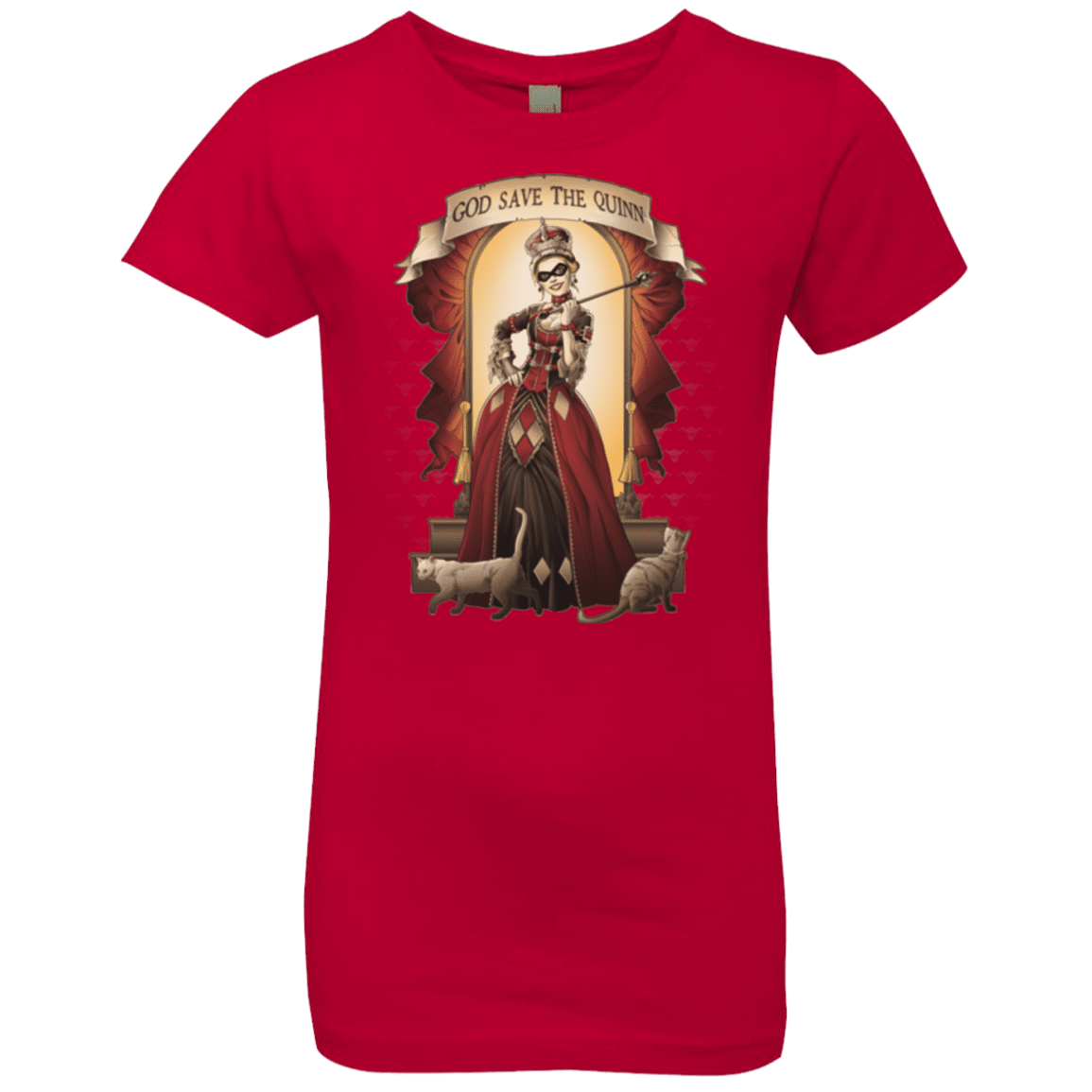 T-Shirts Red / YXS God Save The Quinn Girls Premium T-Shirt