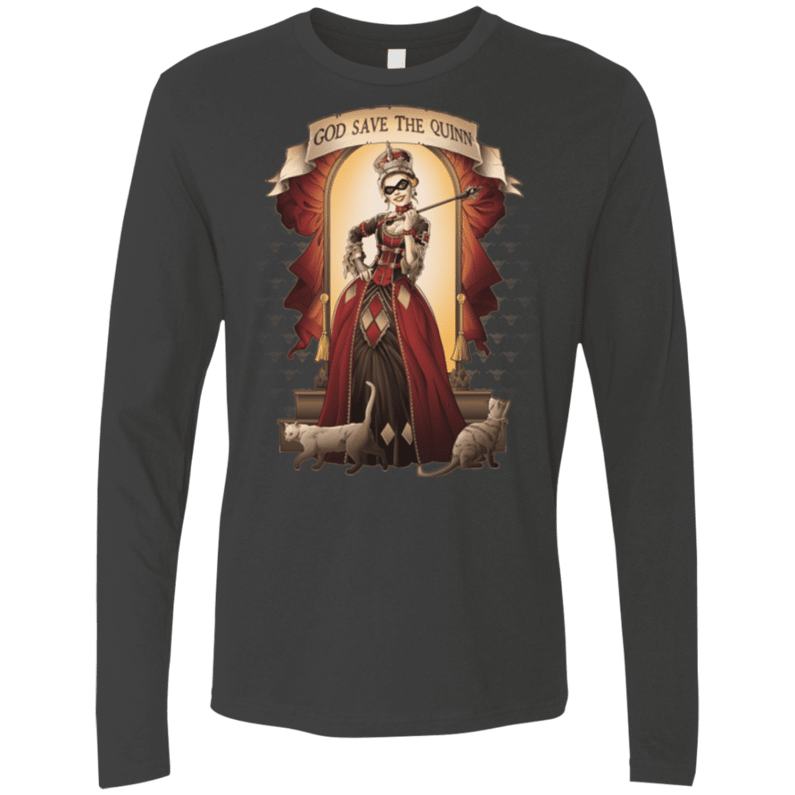 T-Shirts Heavy Metal / Small God Save The Quinn Men's Premium Long Sleeve