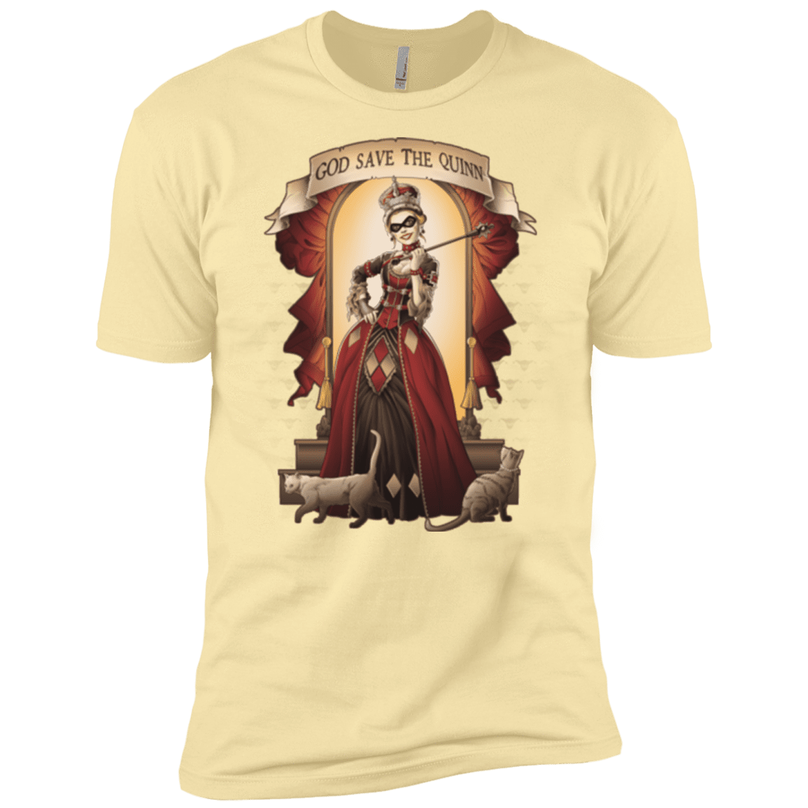 T-Shirts Banana Cream / X-Small God Save The Quinn Men's Premium T-Shirt
