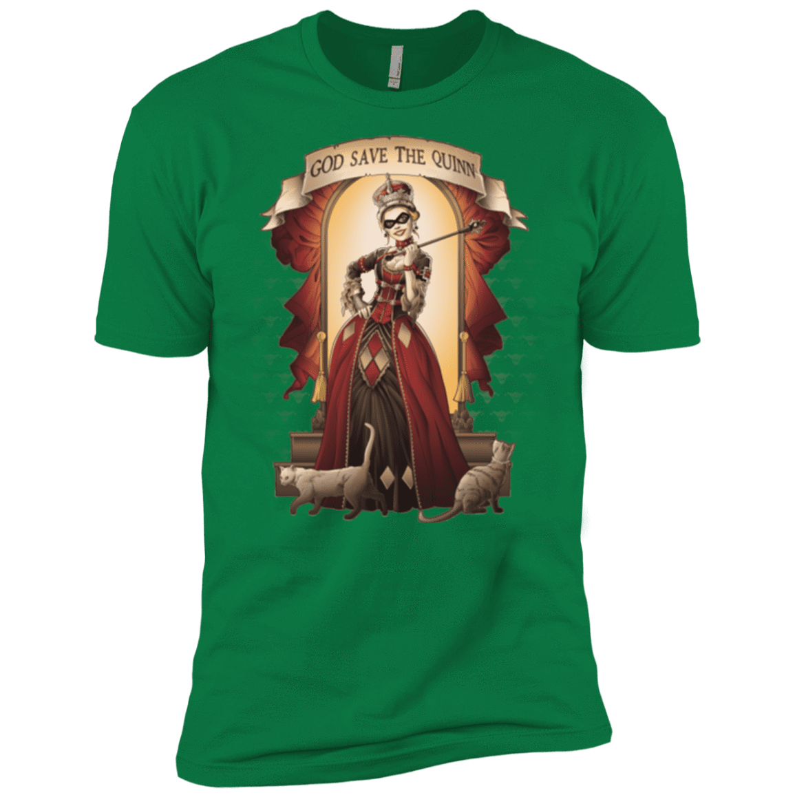 T-Shirts Kelly Green / X-Small God Save The Quinn Men's Premium T-Shirt