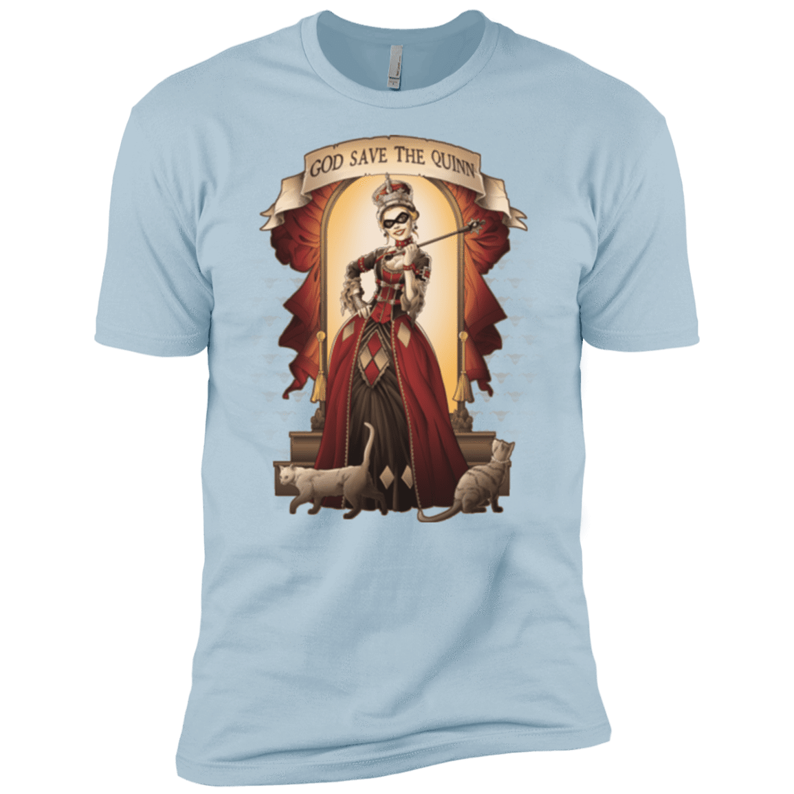 T-Shirts Light Blue / X-Small God Save The Quinn Men's Premium T-Shirt