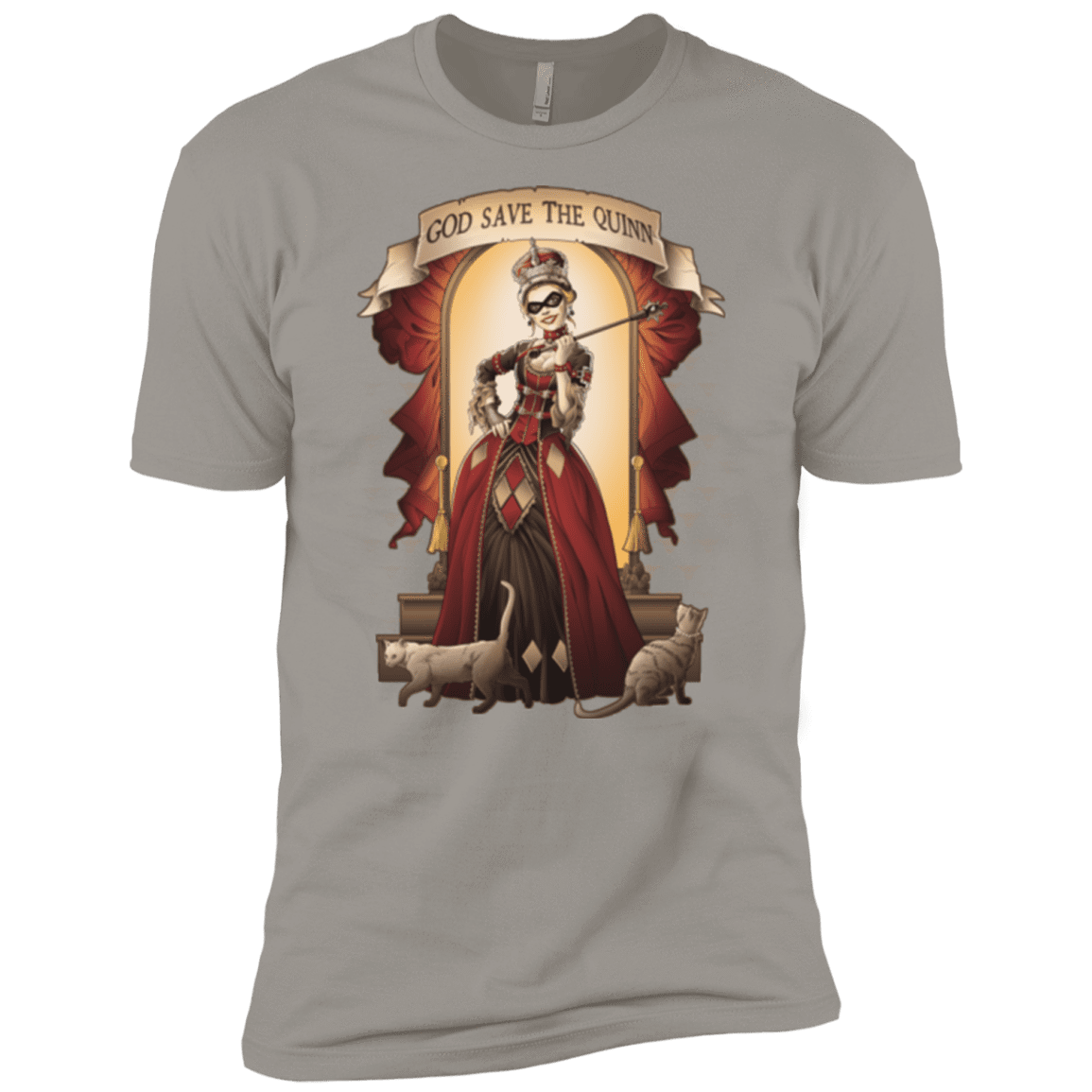 T-Shirts Light Grey / X-Small God Save The Quinn Men's Premium T-Shirt