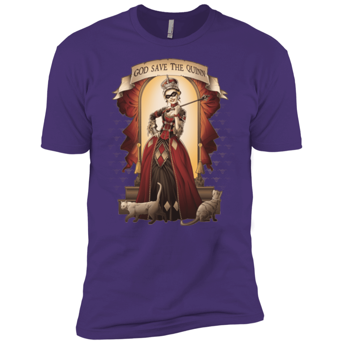 T-Shirts Purple / X-Small God Save The Quinn Men's Premium T-Shirt
