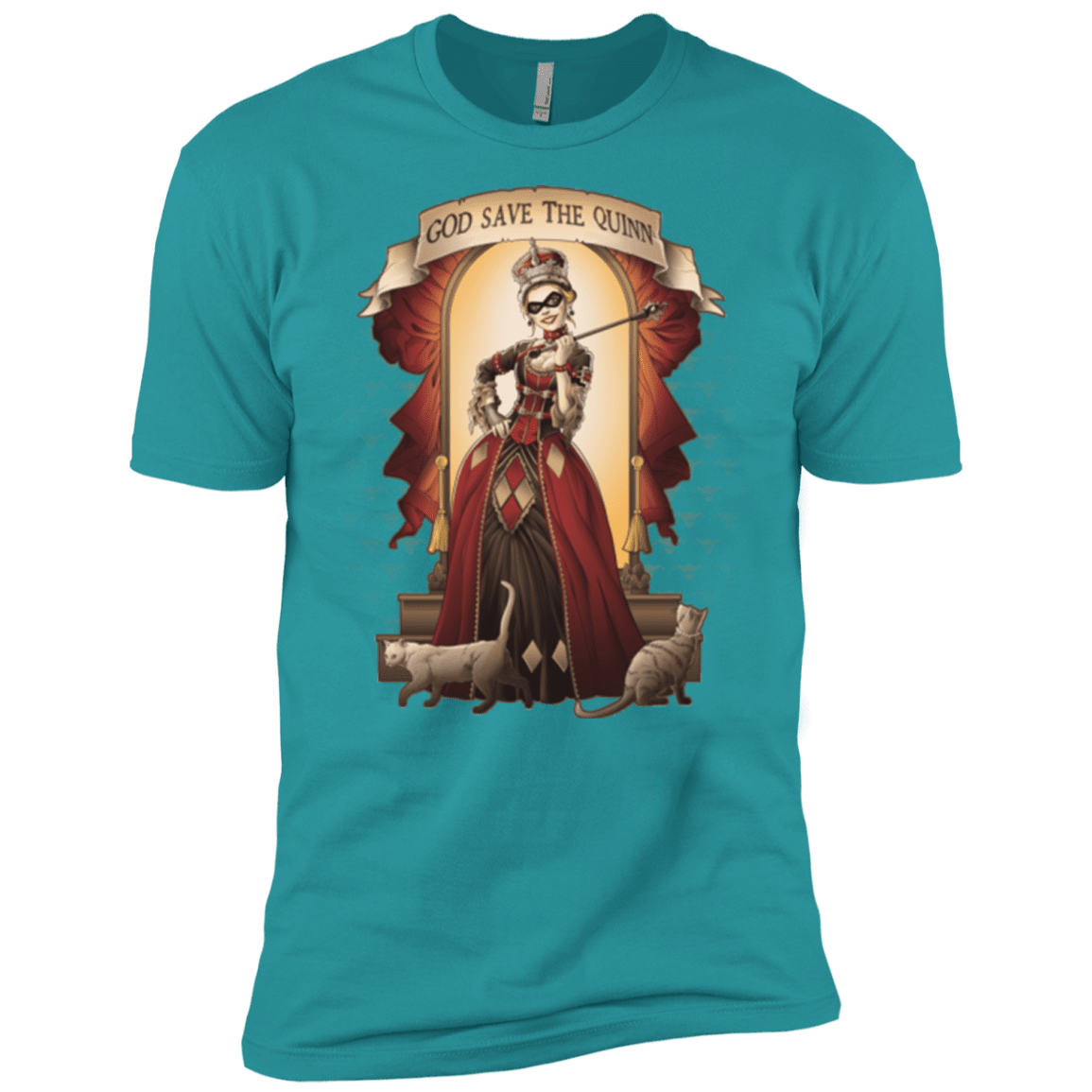 T-Shirts Tahiti Blue / X-Small God Save The Quinn Men's Premium T-Shirt
