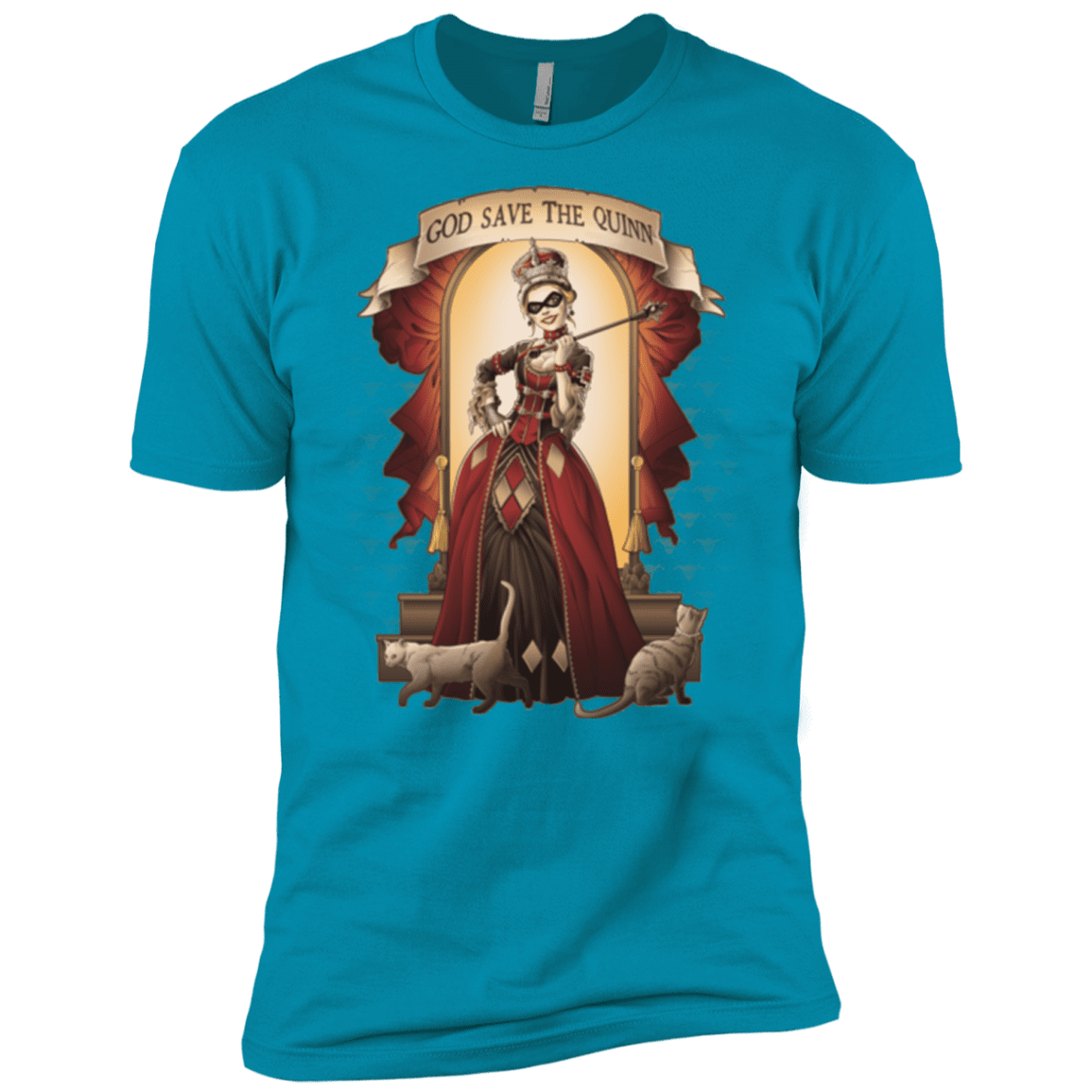 T-Shirts Turquoise / X-Small God Save The Quinn Men's Premium T-Shirt