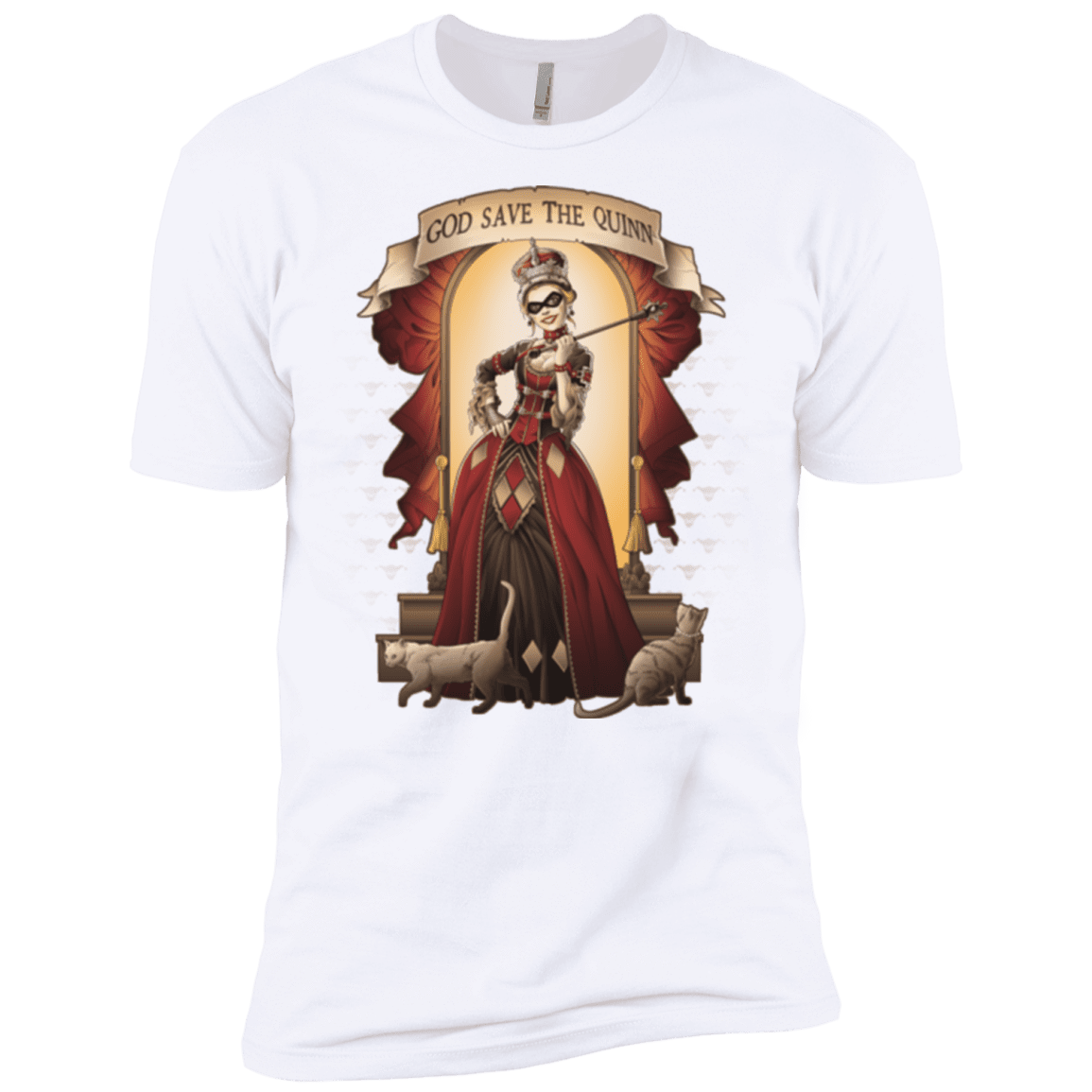 T-Shirts White / X-Small God Save The Quinn Men's Premium T-Shirt