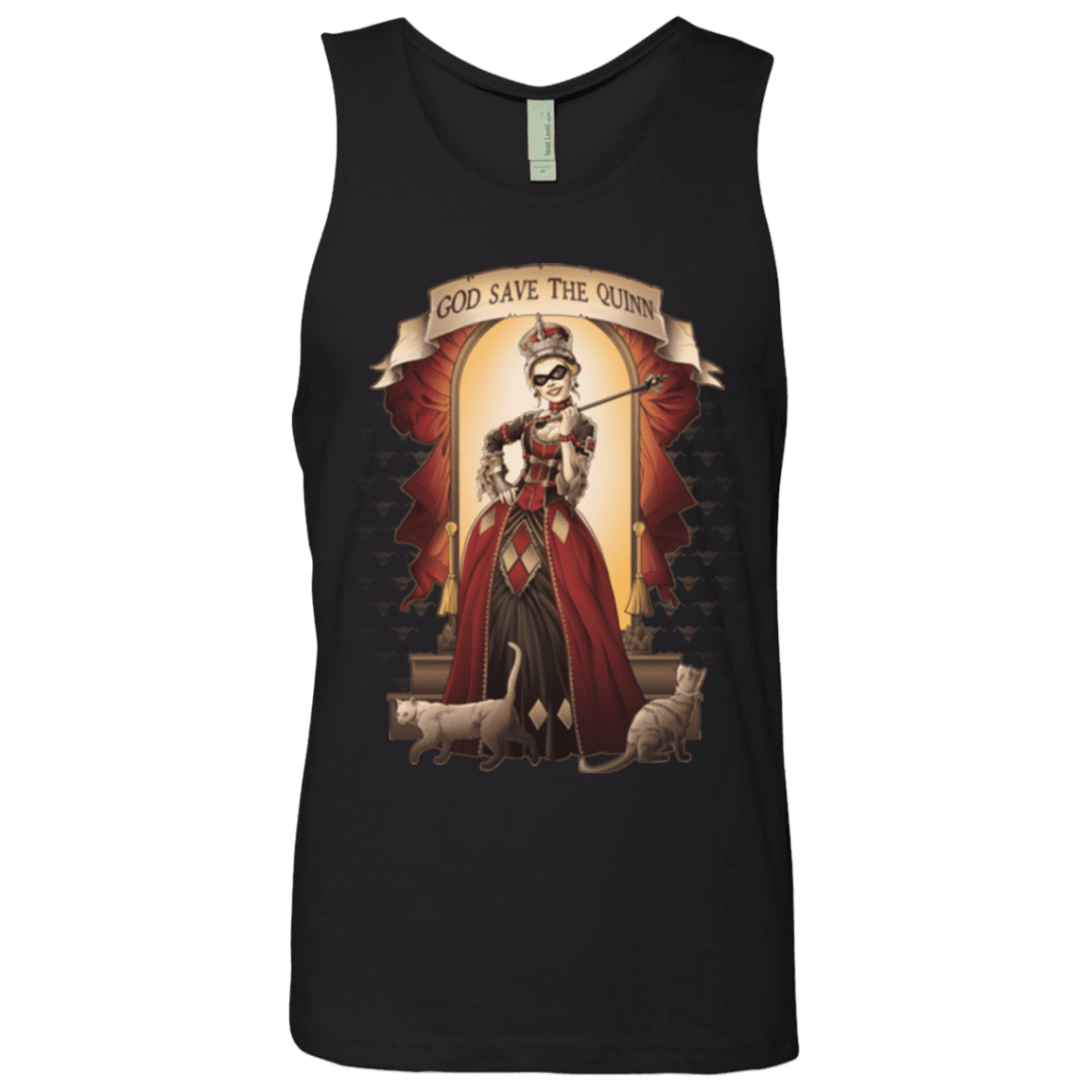 T-Shirts Black / Small God Save The Quinn Men's Premium Tank Top