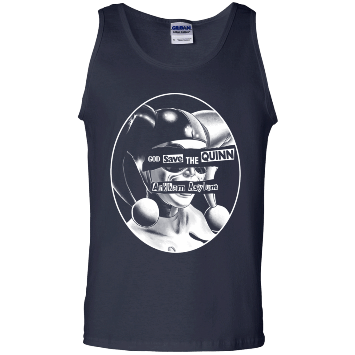 T-Shirts Navy / S God Save The Quinn Men's Tank Top