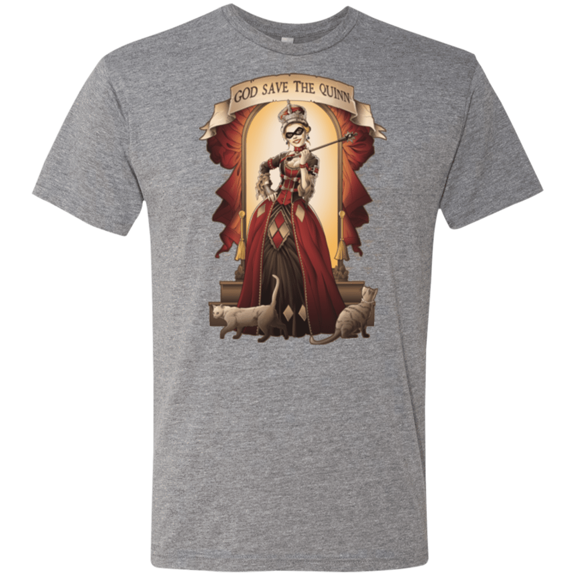 T-Shirts Premium Heather / Small God Save The Quinn Men's Triblend T-Shirt