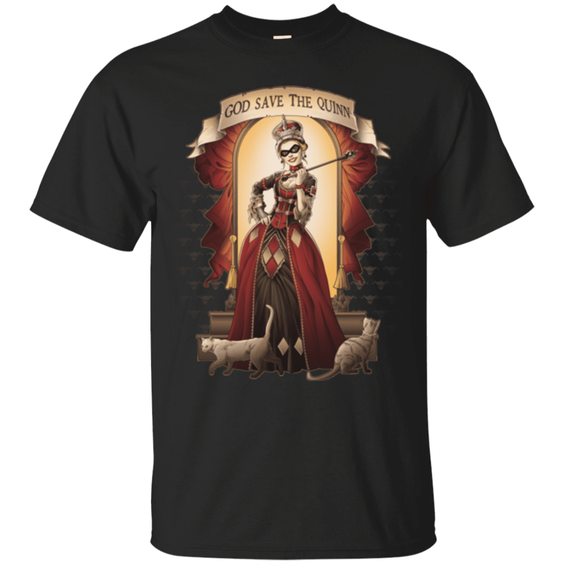 T-Shirts Black / Small God Save The Quinn T-Shirt