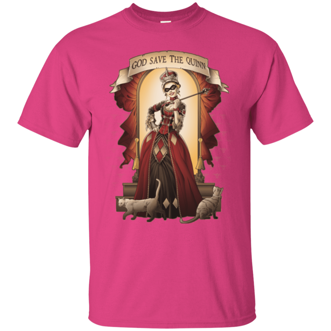 T-Shirts Heliconia / Small God Save The Quinn T-Shirt