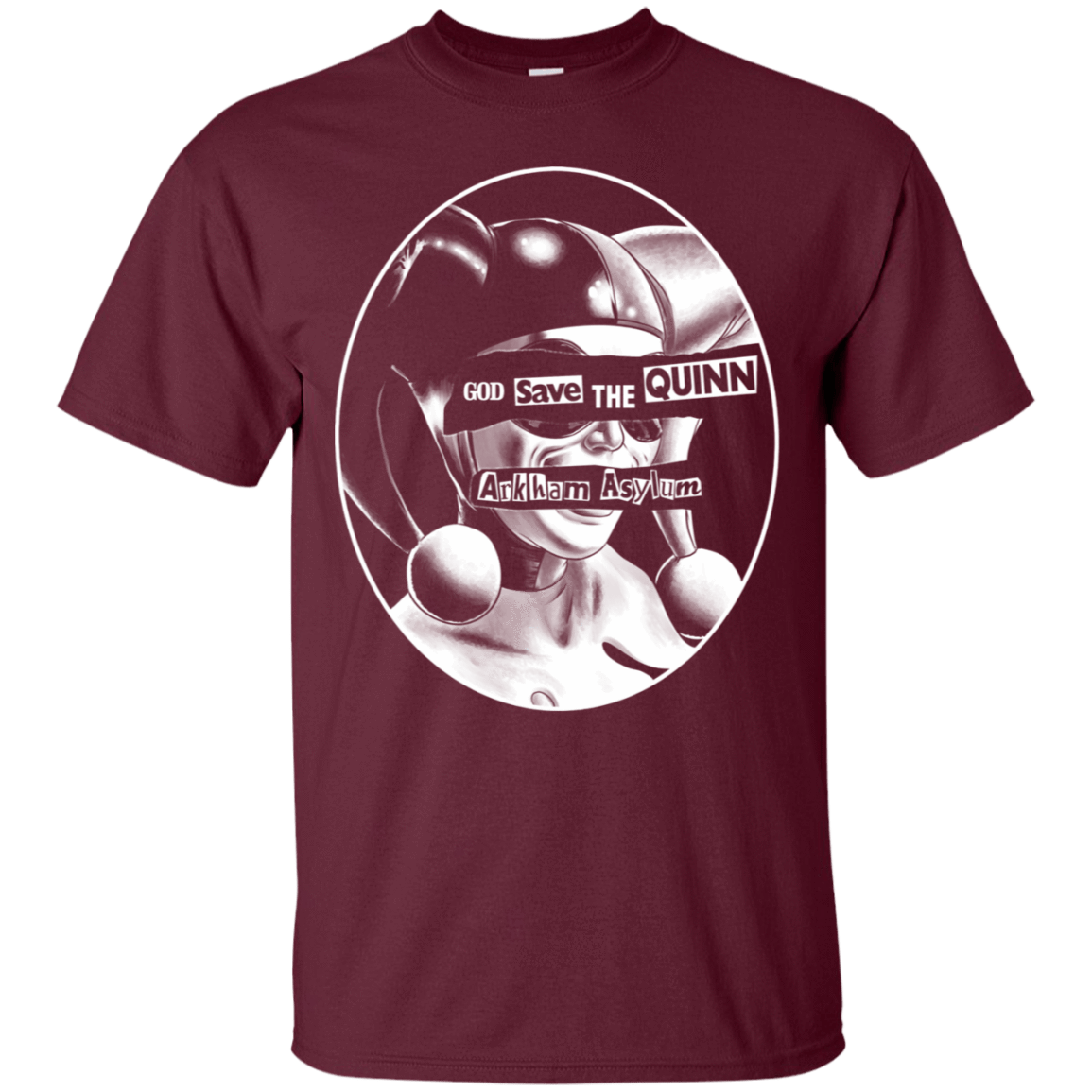 T-Shirts Maroon / S God Save The Quinn T-Shirt