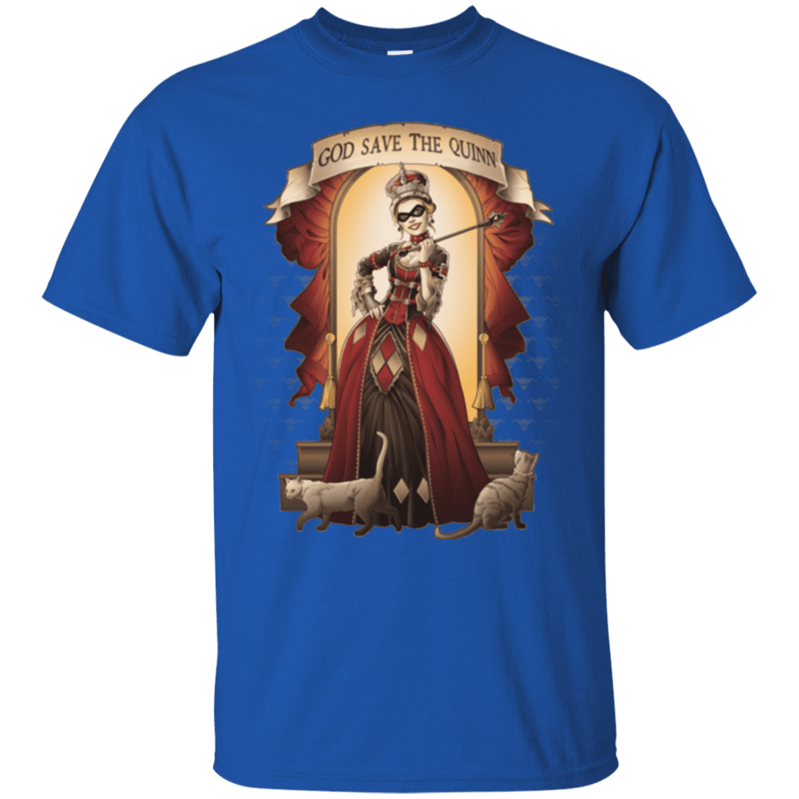 T-Shirts Royal / Small God Save The Quinn T-Shirt