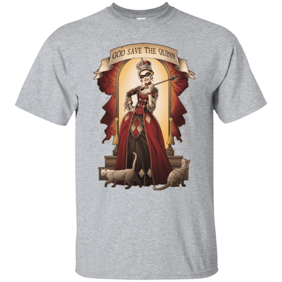 T-Shirts Sport Grey / Small God Save The Quinn T-Shirt