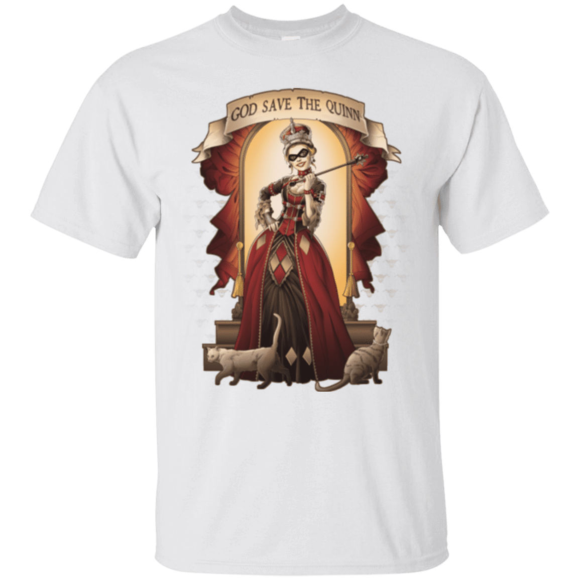 T-Shirts White / Small God Save The Quinn T-Shirt