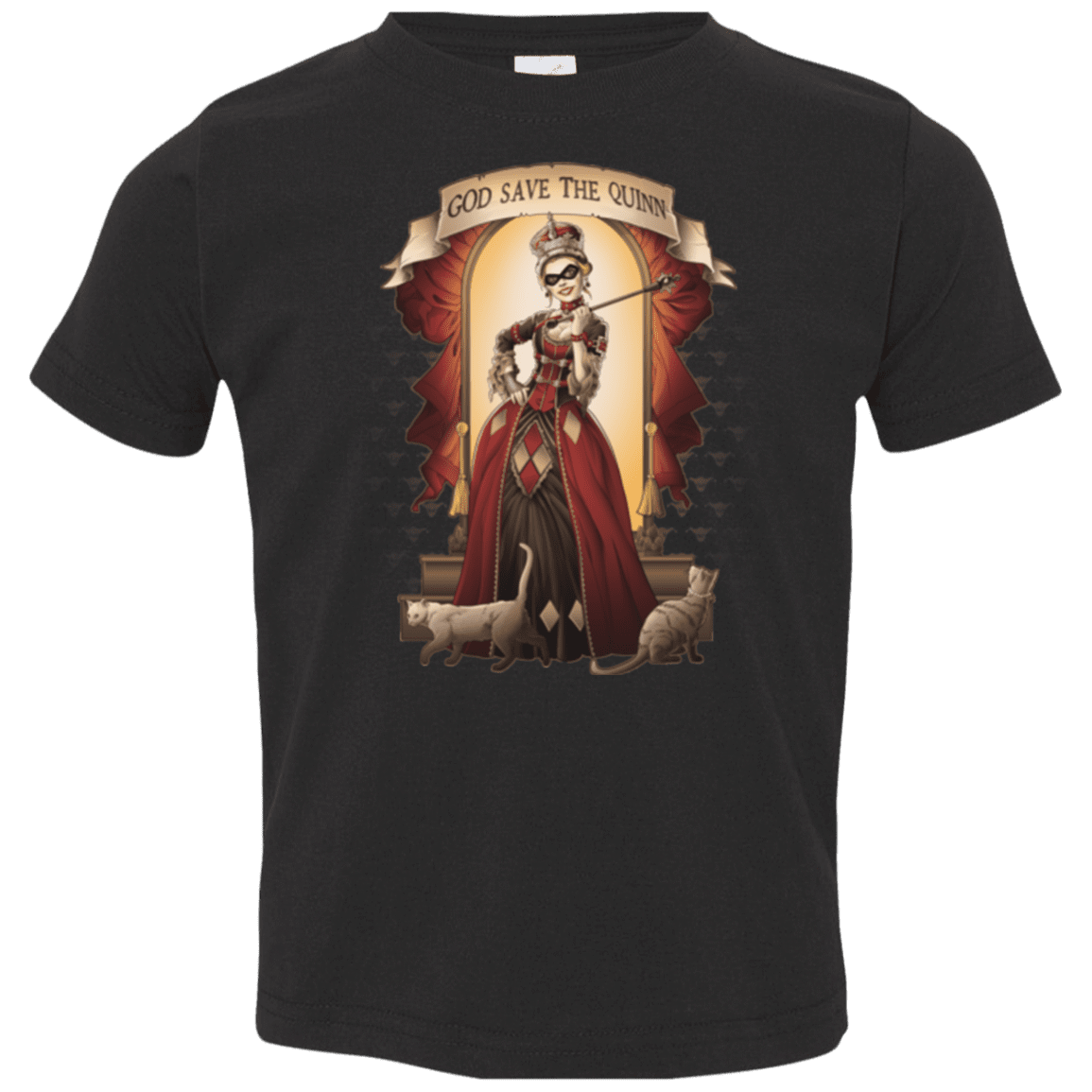 T-Shirts Black / 2T God Save The Quinn Toddler Premium T-Shirt