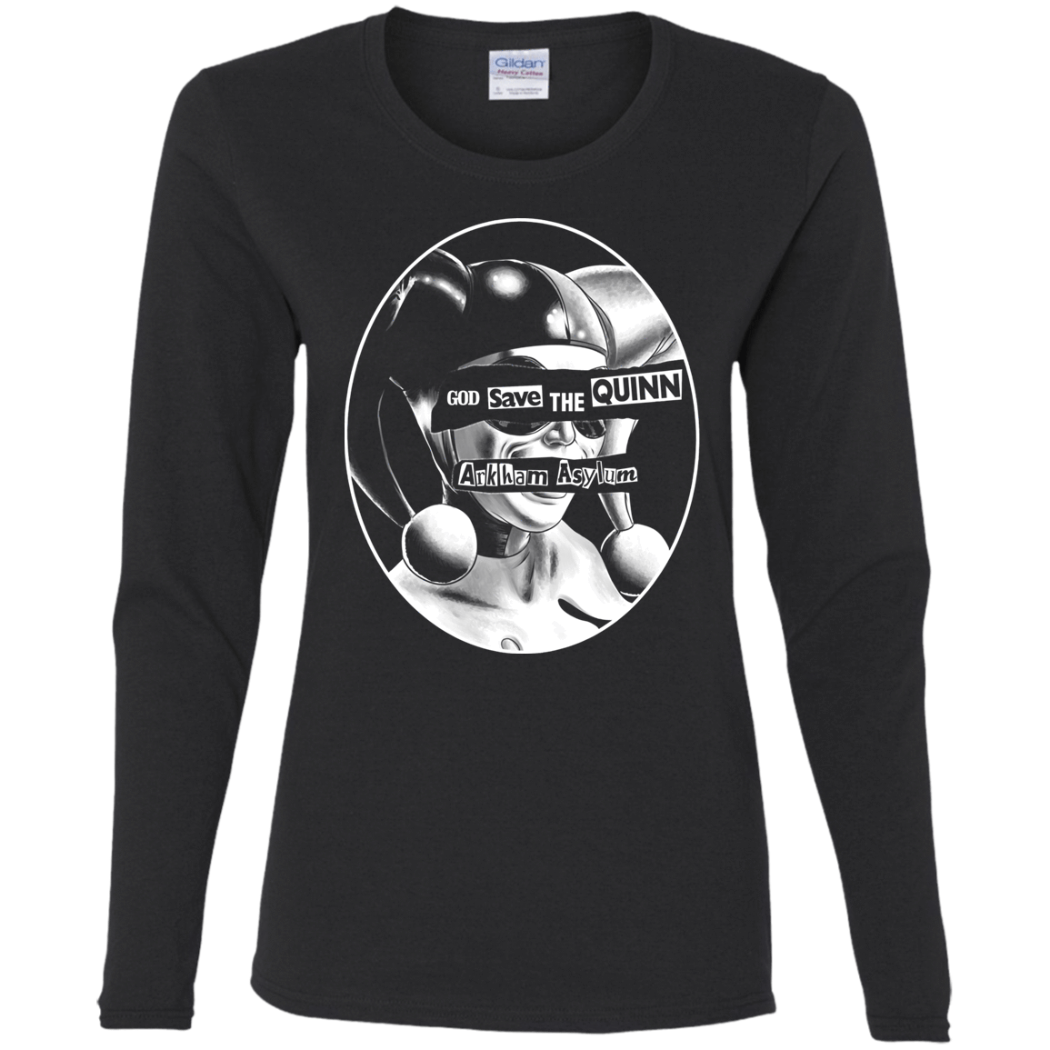 T-Shirts Black / S God Save The Quinn Women's Long Sleeve T-Shirt