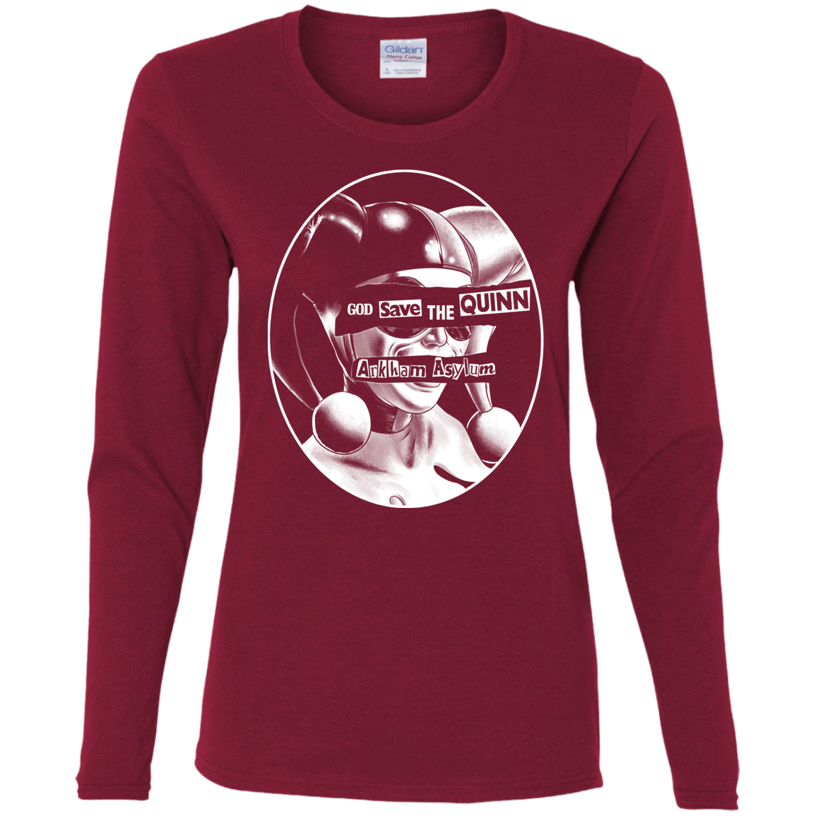 T-Shirts Cardinal / S God Save The Quinn Women's Long Sleeve T-Shirt