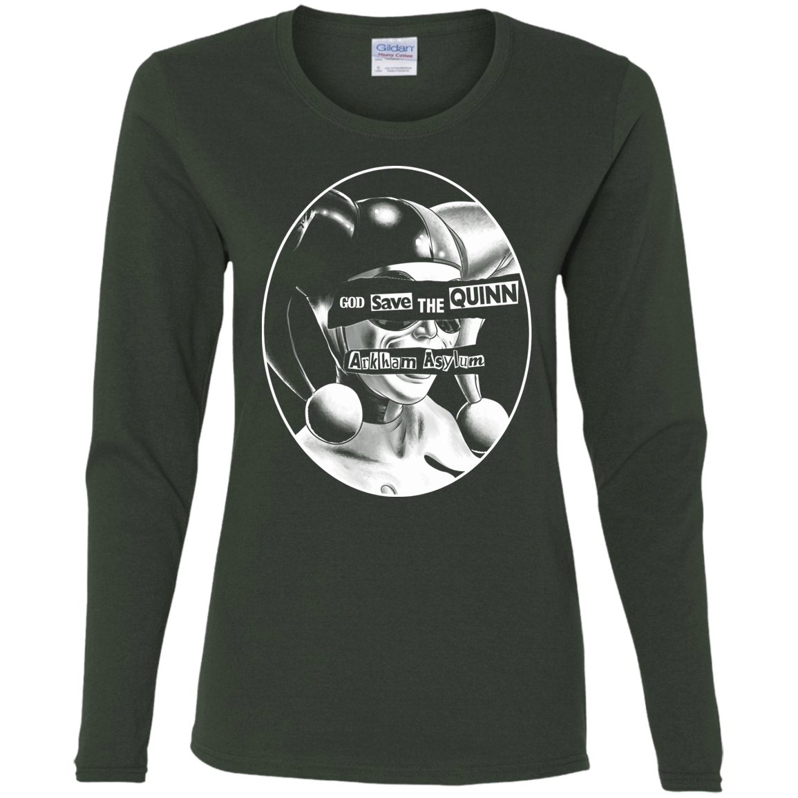 T-Shirts Forest / S God Save The Quinn Women's Long Sleeve T-Shirt