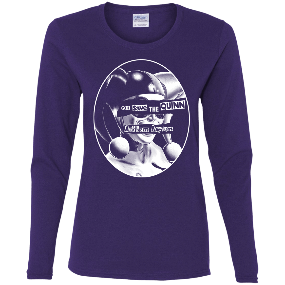 T-Shirts Purple / S God Save The Quinn Women's Long Sleeve T-Shirt
