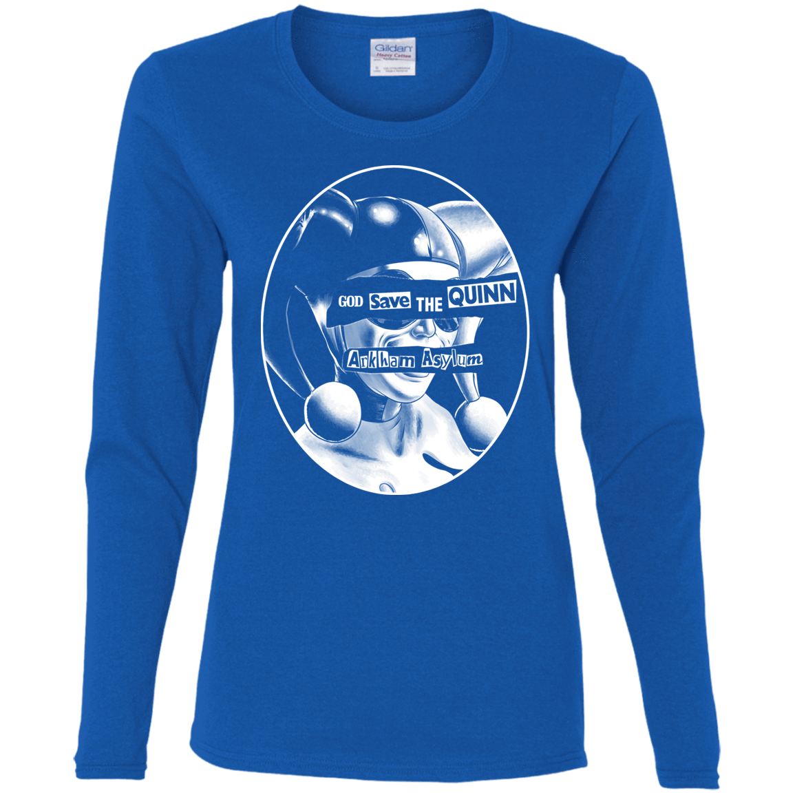 T-Shirts Royal / S God Save The Quinn Women's Long Sleeve T-Shirt