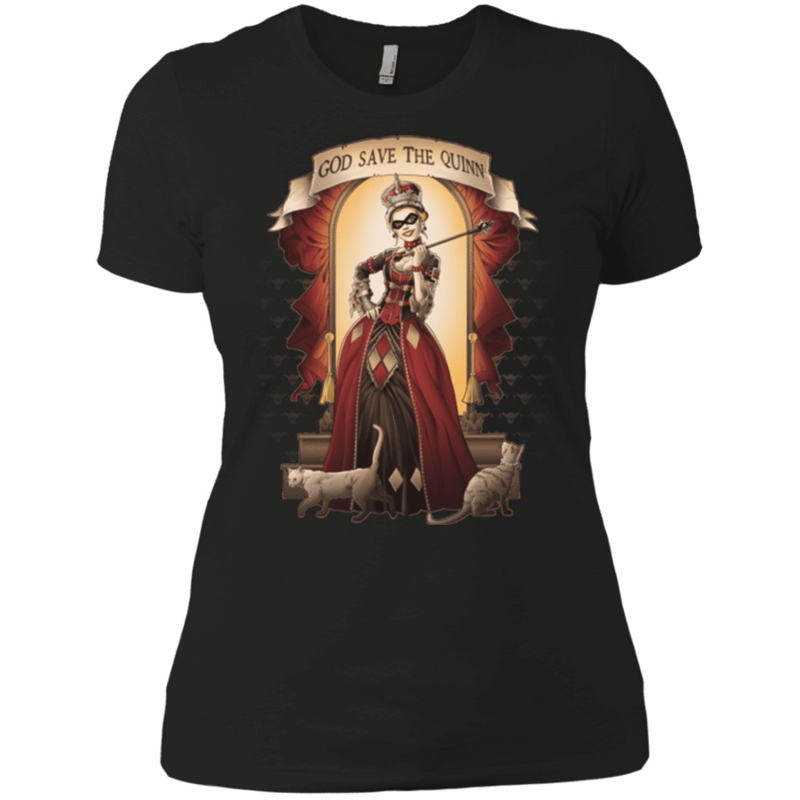T-Shirts Black / X-Small God Save The Quinn Women's Premium T-Shirt