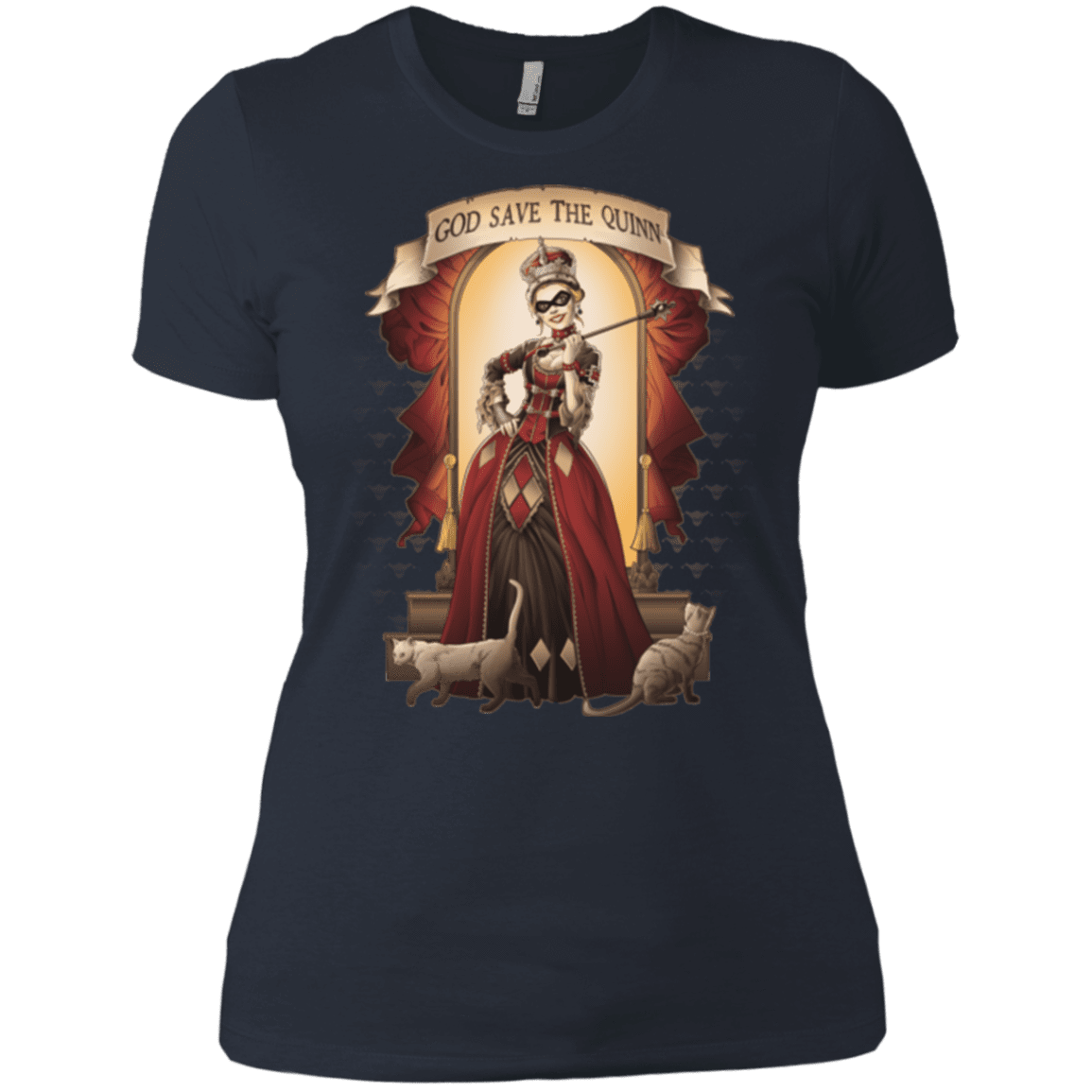T-Shirts Indigo / X-Small God Save The Quinn Women's Premium T-Shirt
