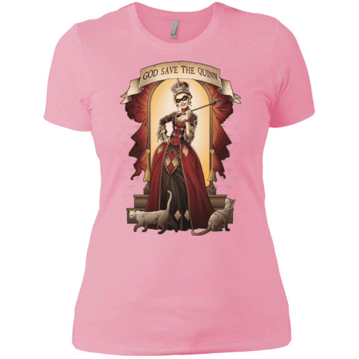 T-Shirts Light Pink / X-Small God Save The Quinn Women's Premium T-Shirt