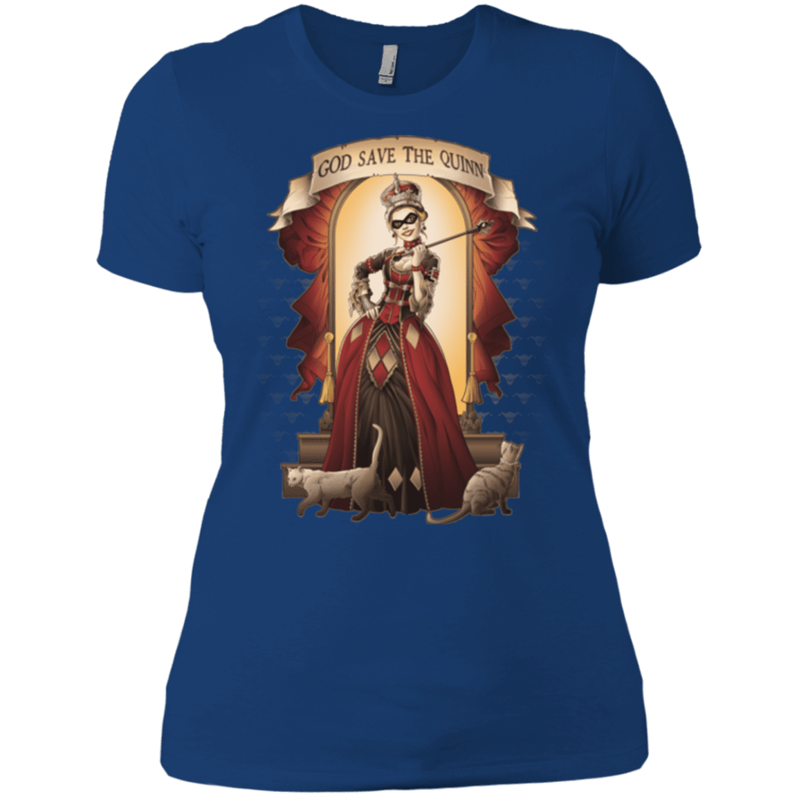 T-Shirts Royal / X-Small God Save The Quinn Women's Premium T-Shirt