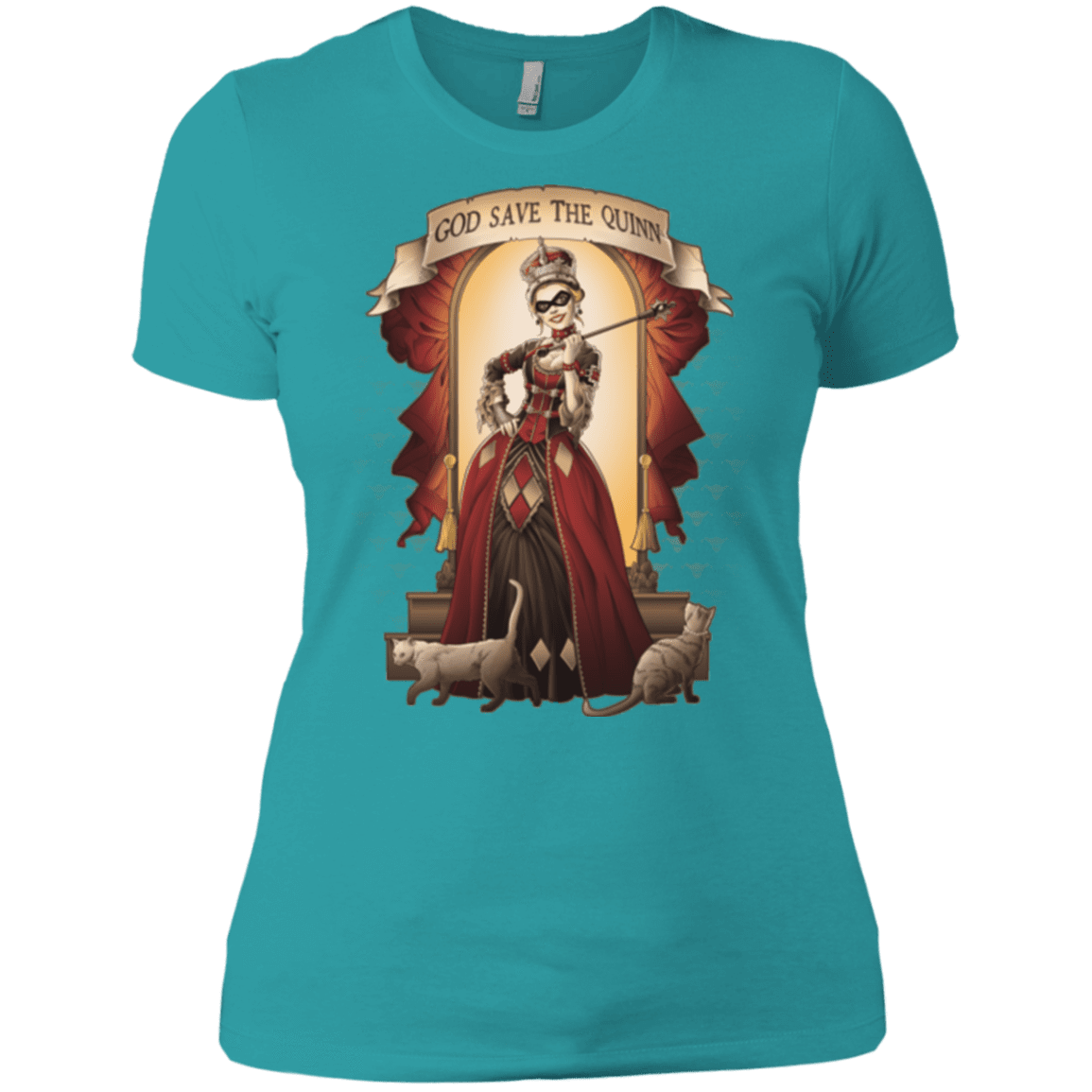 T-Shirts Tahiti Blue / X-Small God Save The Quinn Women's Premium T-Shirt