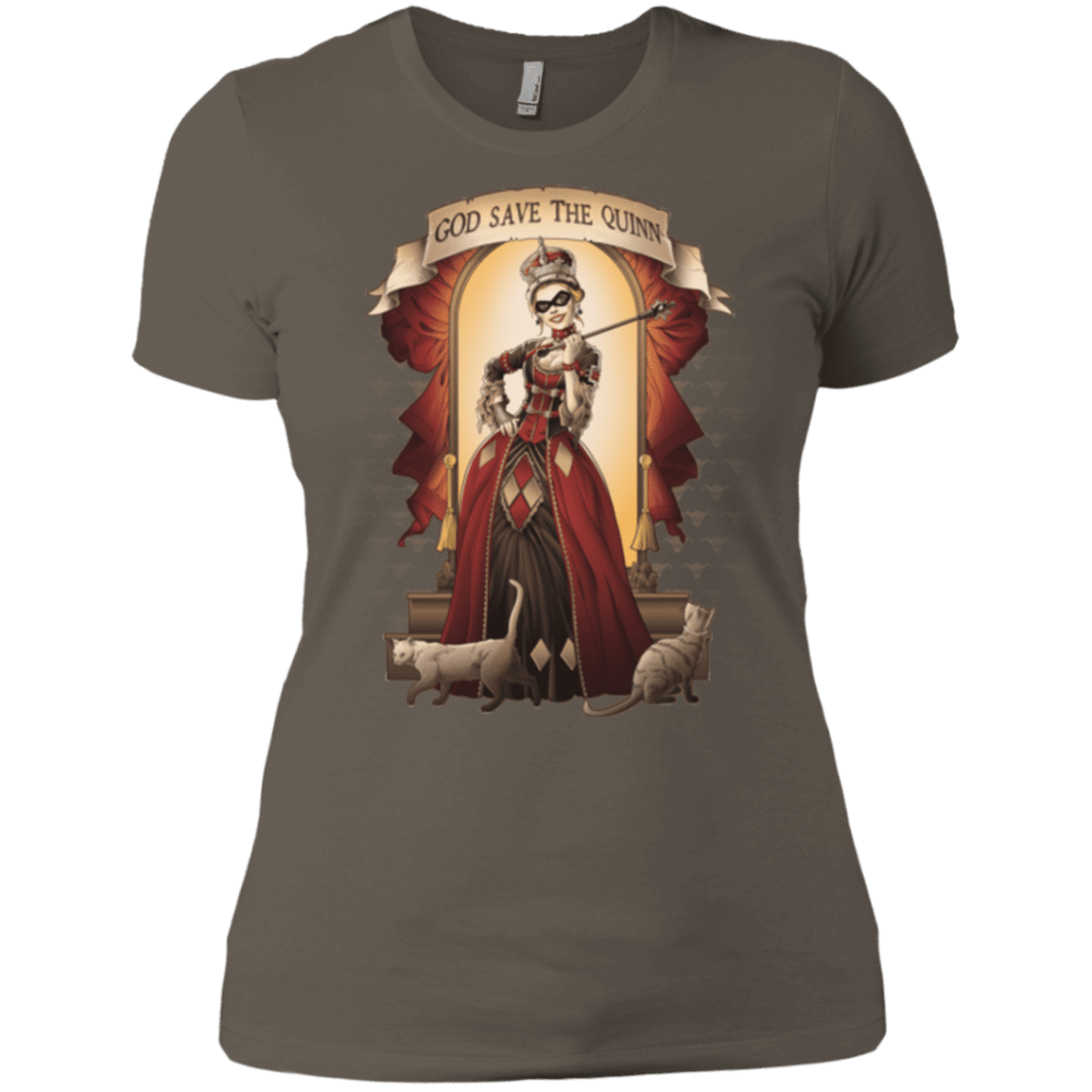 T-Shirts Warm Grey / X-Small God Save The Quinn Women's Premium T-Shirt