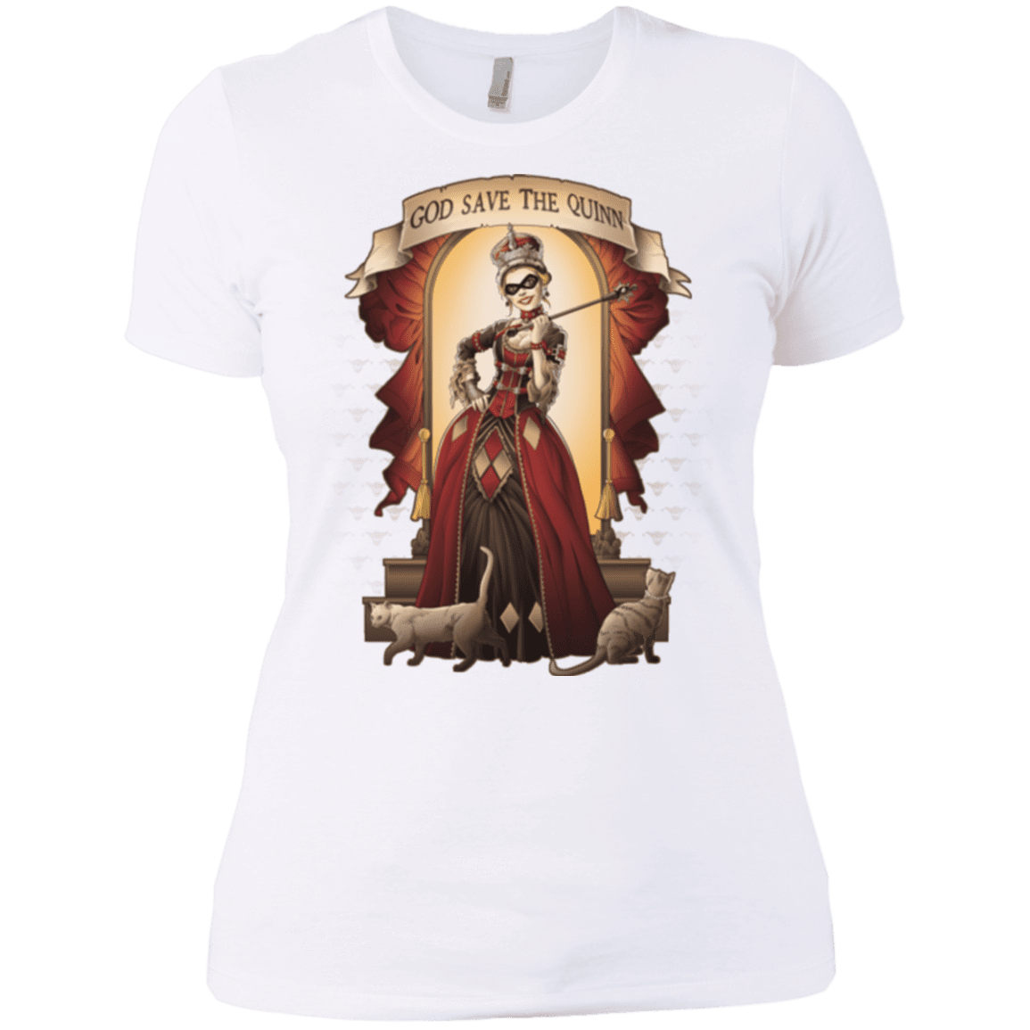 T-Shirts White / X-Small God Save The Quinn Women's Premium T-Shirt