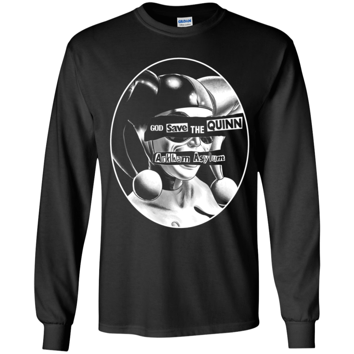 T-Shirts Black / YS God Save The Quinn Youth Long Sleeve T-Shirt