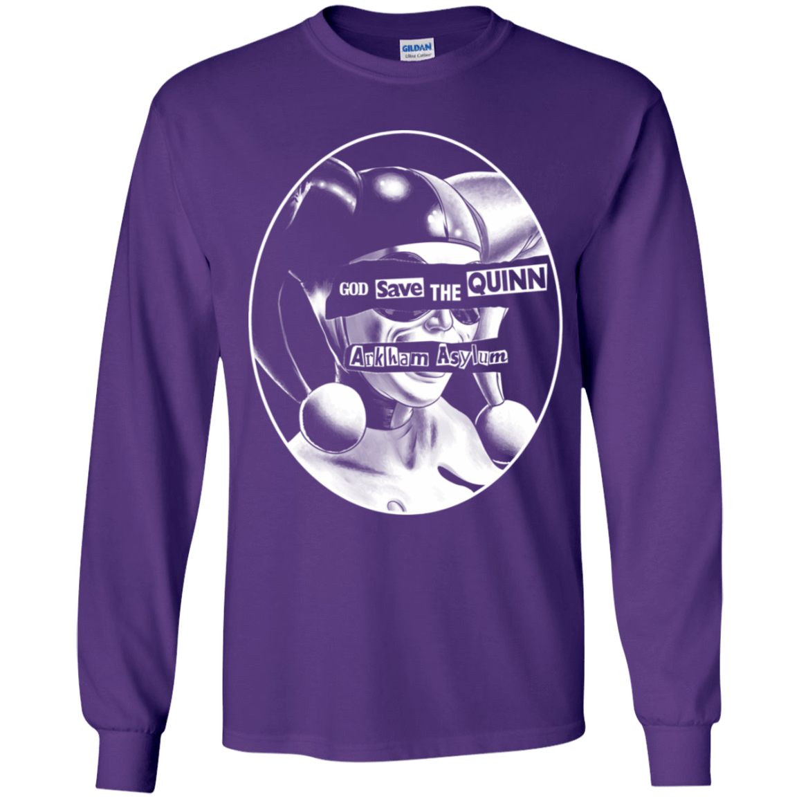 T-Shirts Purple / YS God Save The Quinn Youth Long Sleeve T-Shirt