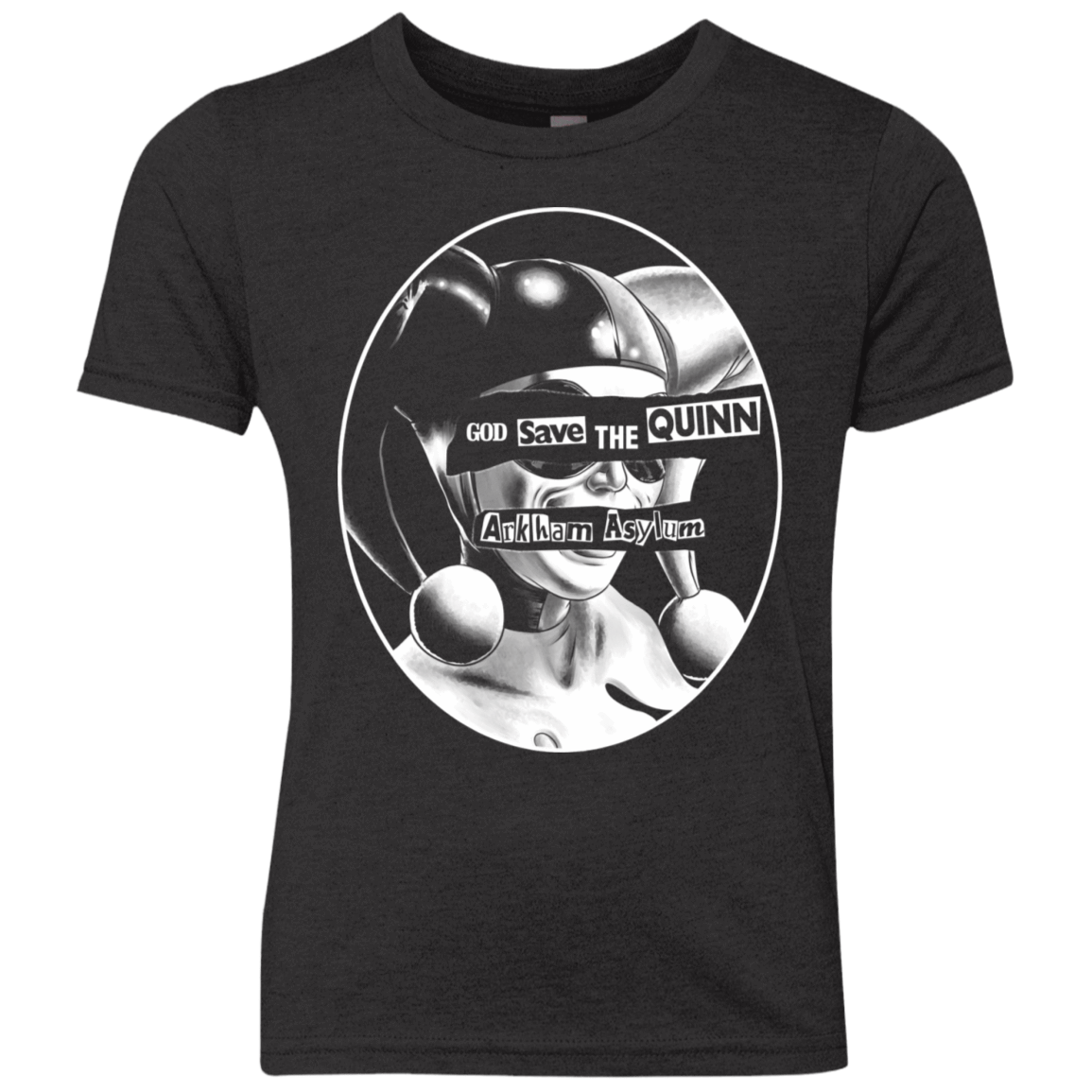 T-Shirts Vintage Black / YXS God Save The Quinn Youth Triblend T-Shirt