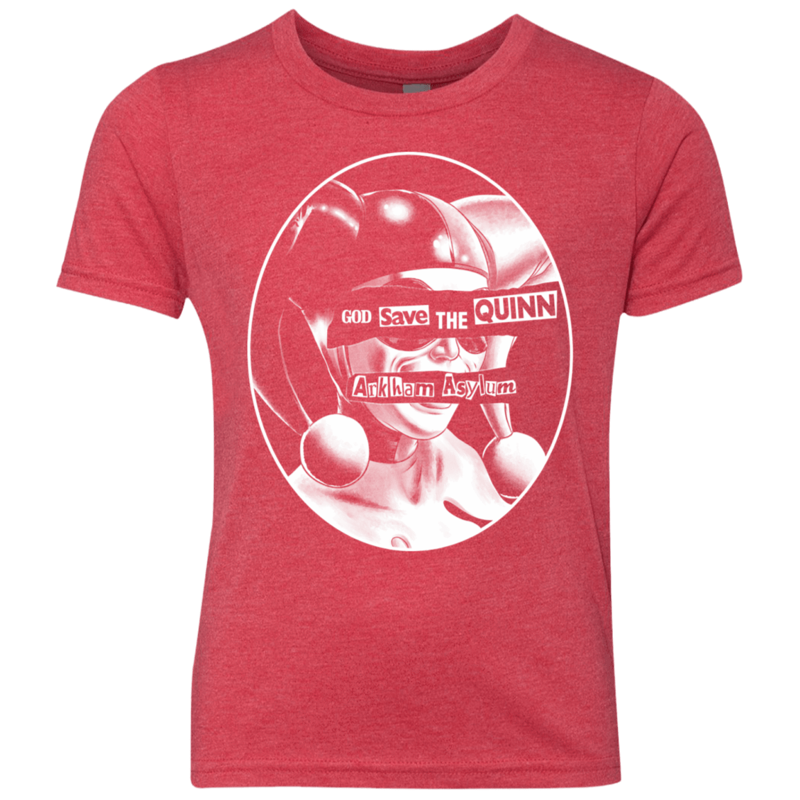T-Shirts Vintage Red / YXS God Save The Quinn Youth Triblend T-Shirt