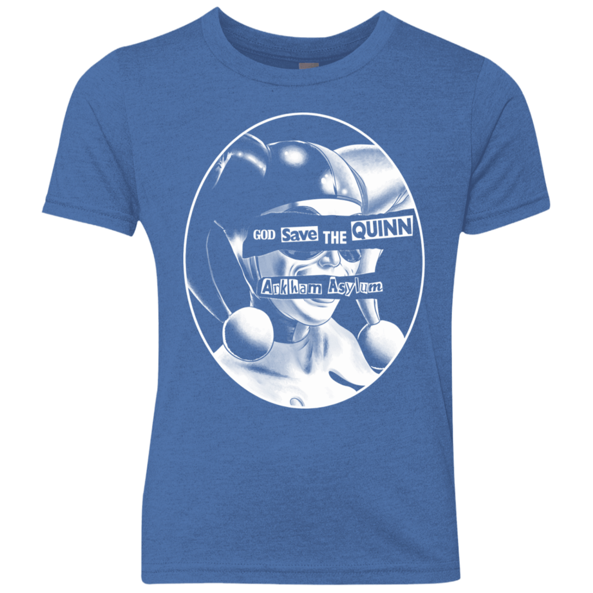 T-Shirts Vintage Royal / YXS God Save The Quinn Youth Triblend T-Shirt