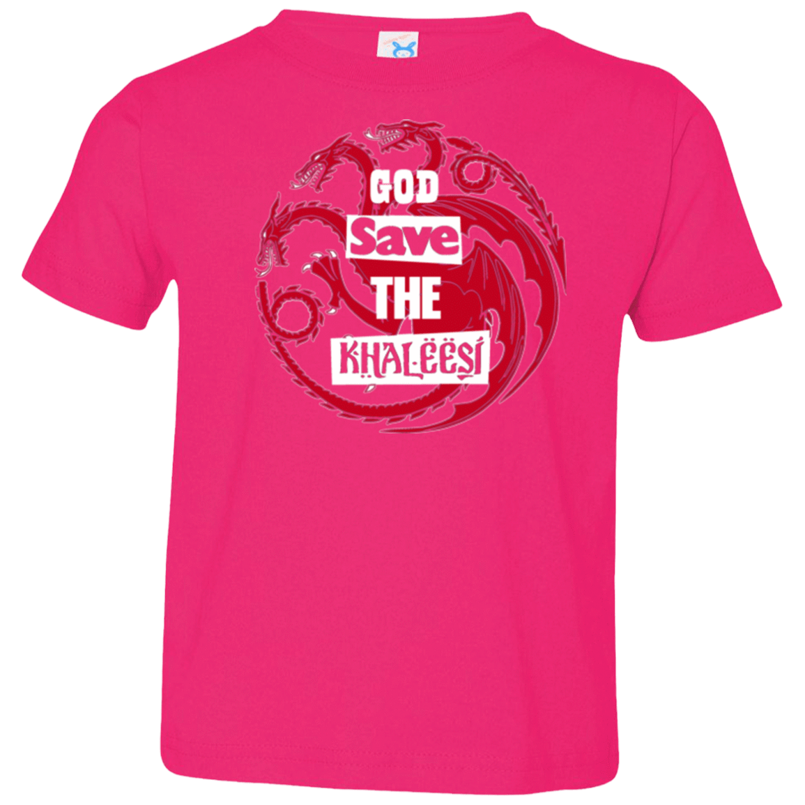 T-Shirts Hot Pink / 2T God save Toddler Premium T-Shirt