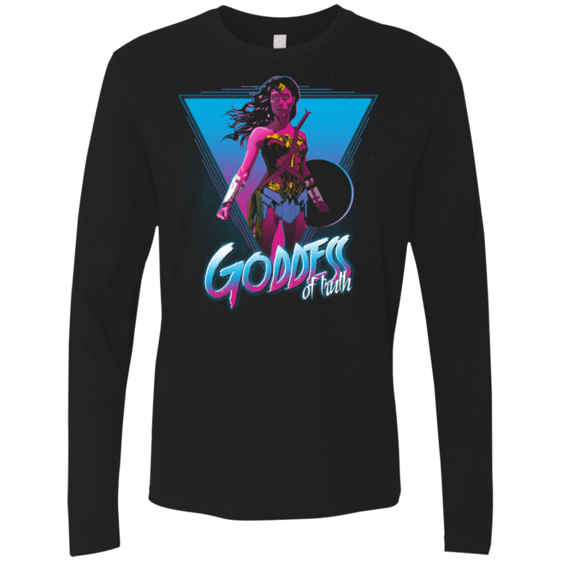 T-Shirts Black / Small Goddess of truth Men's Premium Long Sleeve