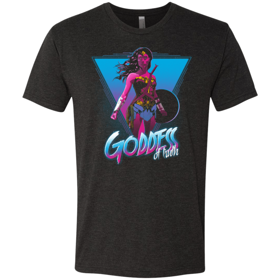T-Shirts Vintage Black / Small Goddess of truth Men's Triblend T-Shirt