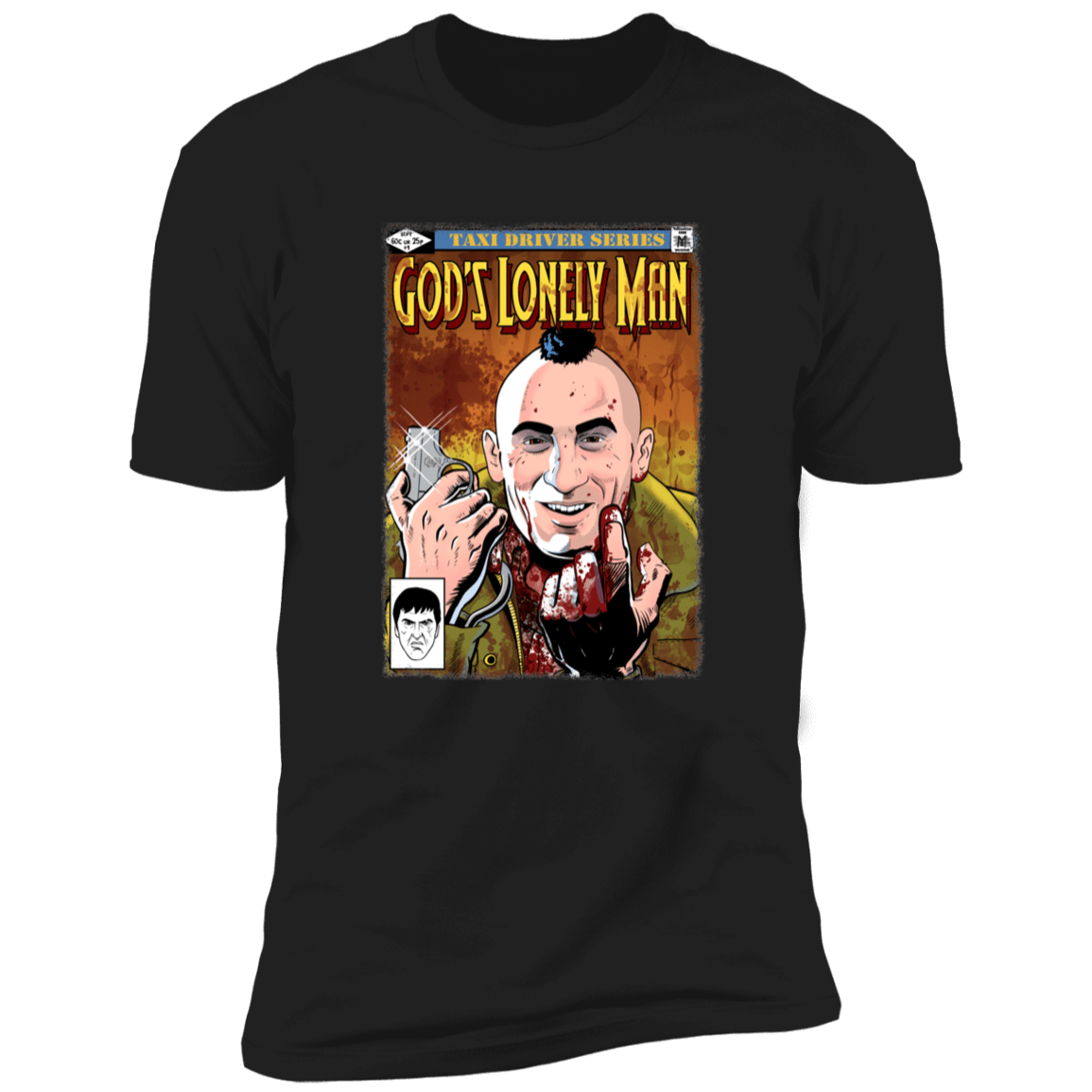 T-Shirts Black / X-Small Gods Lonely Man Men's Premium T-Shirt