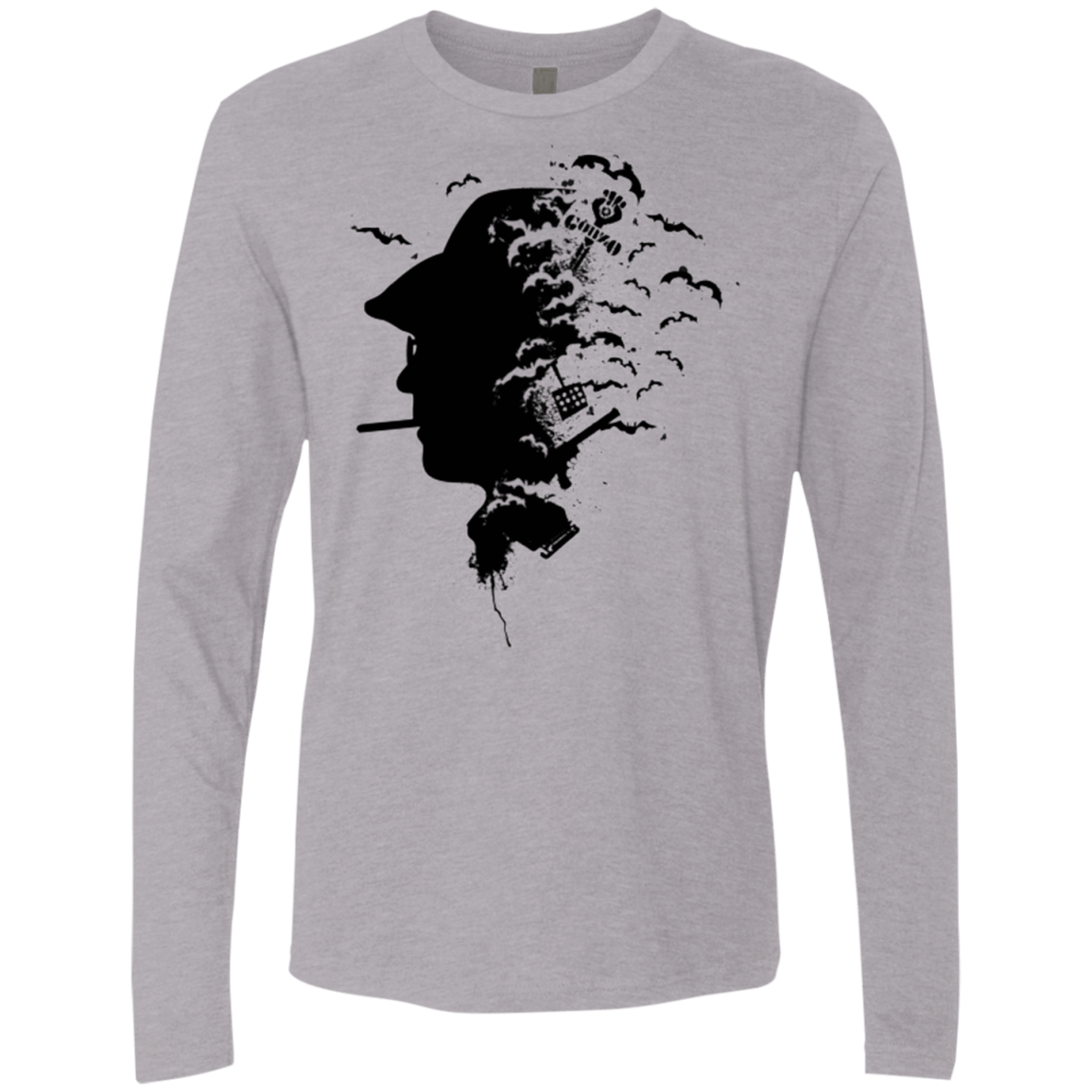 T-Shirts Heather Grey / Small Going Gonzo Men's Premium Long Sleeve
