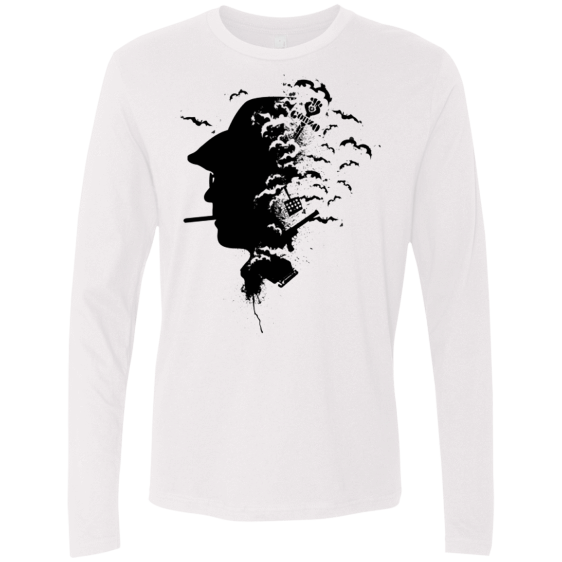 T-Shirts White / Small Going Gonzo Men's Premium Long Sleeve