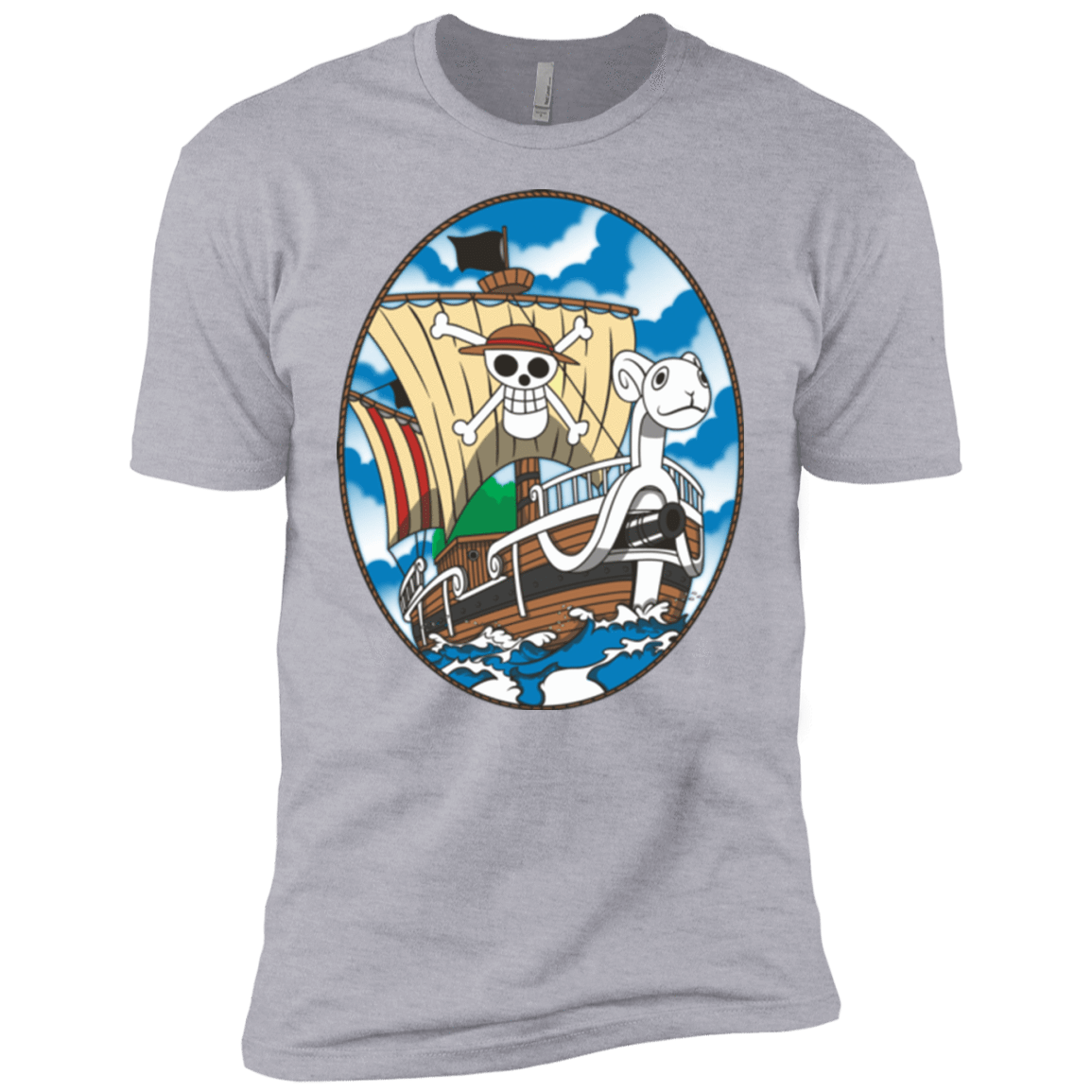 T-Shirts Heather Grey / YXS Going Merry Boys Premium T-Shirt