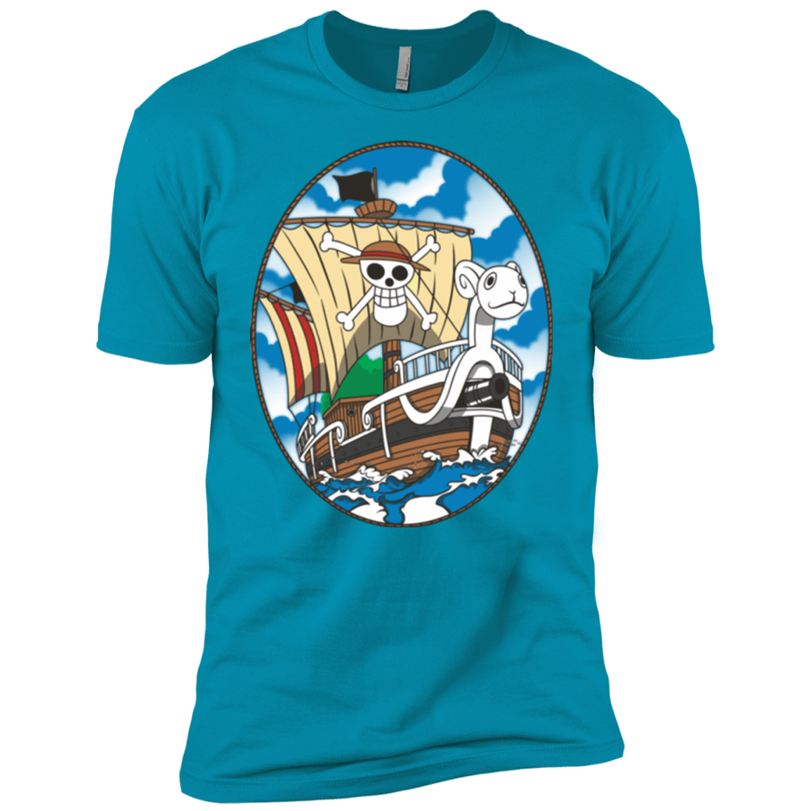 T-Shirts Turquoise / YXS Going Merry Boys Premium T-Shirt