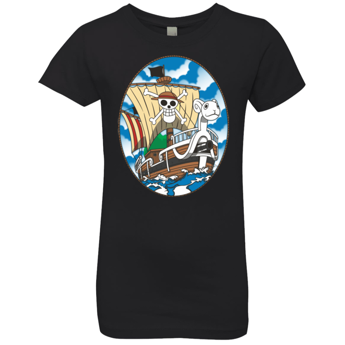 T-Shirts Black / YXS Going Merry Girls Premium T-Shirt