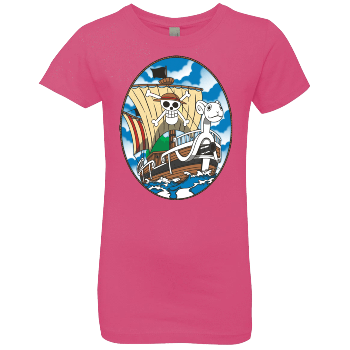 T-Shirts Hot Pink / YXS Going Merry Girls Premium T-Shirt