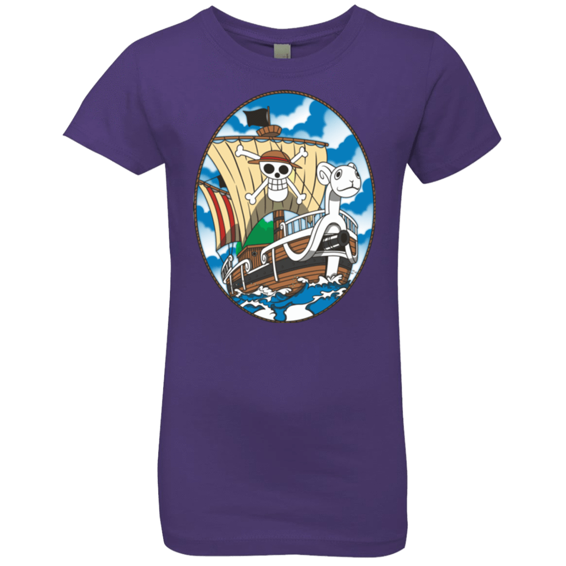 T-Shirts Purple Rush / YXS Going Merry Girls Premium T-Shirt